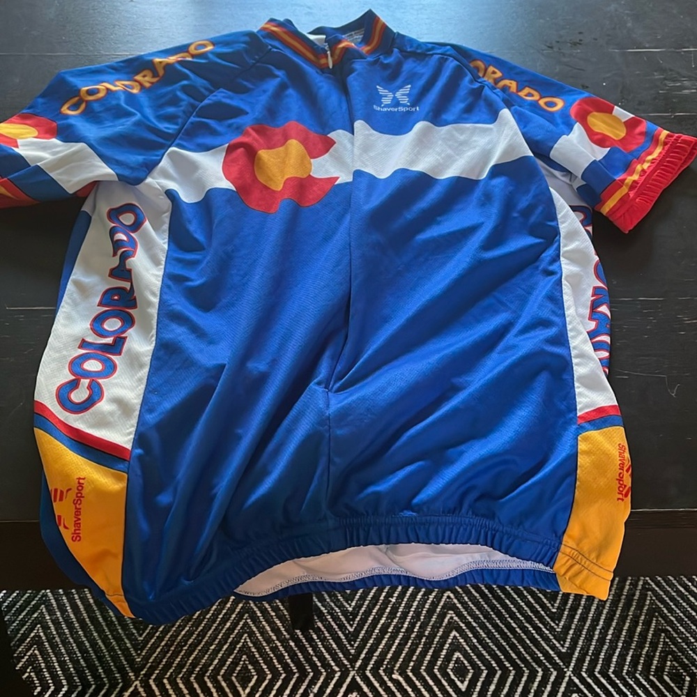 Riding shirt for bikes. Colorado theme. Size XL. GUC.